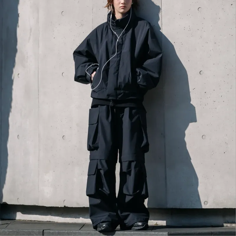 Phenix x Clesste FW24 WINDSTOPPER® By GORE-TEX LABS 2WAY CITY MILITARY Cargo Pants Unisex Black-7