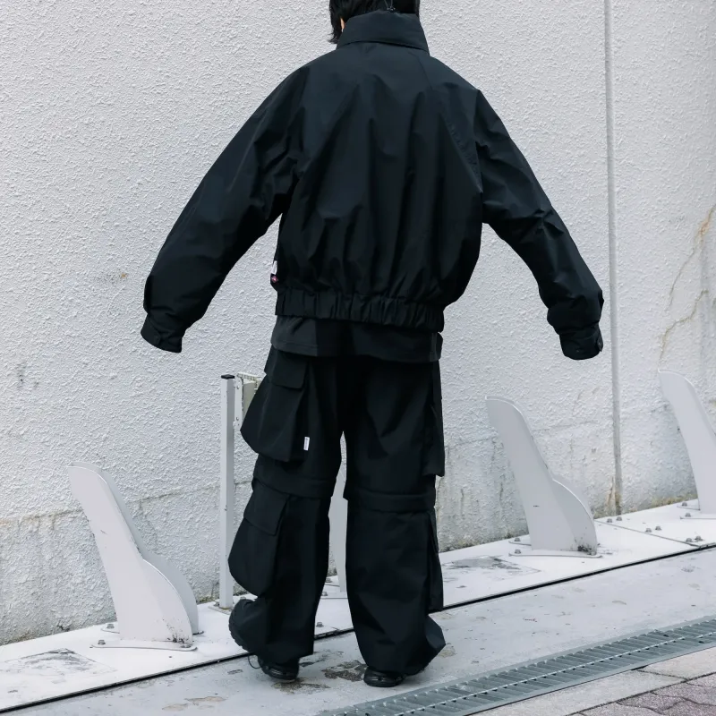 Phenix x Clesste FW24 WINDSTOPPER® By GORE-TEX LABS 2WAY CITY MILITARY Cargo Pants Unisex Black-10