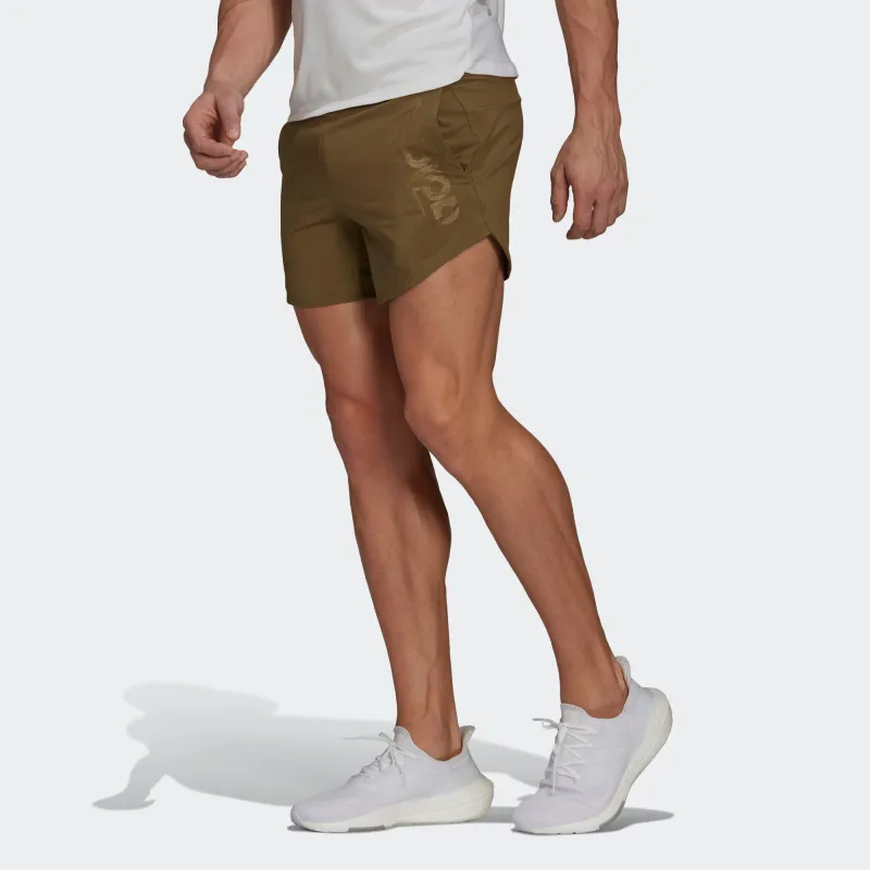 Adidas Sports Shorts Men's Dark Olive Green-3