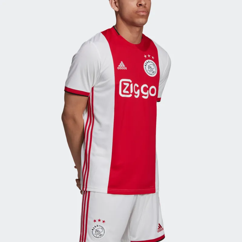 Adidas Ajax Amsterdam Soccer Jerseys Men's Dark Red/White-4
