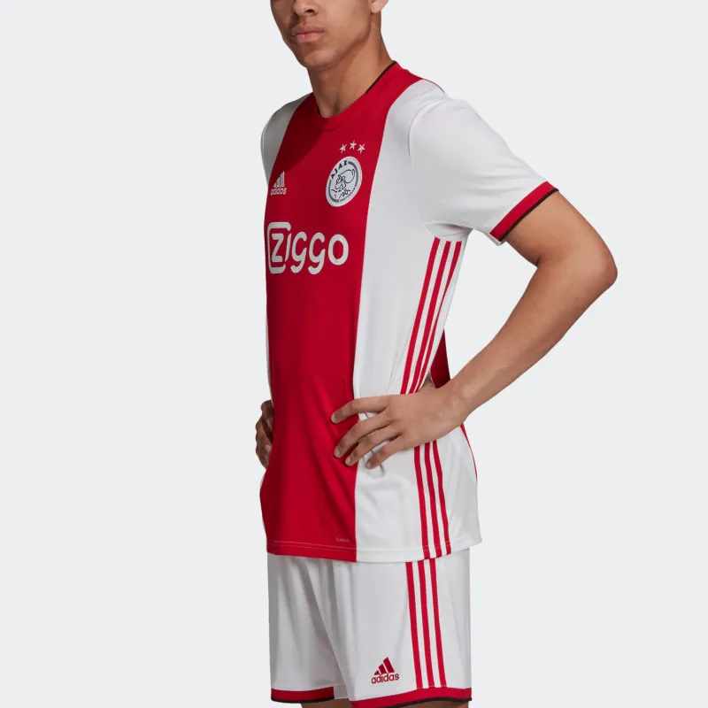 Adidas Ajax Amsterdam Soccer Jerseys Men's Dark Red/White-5