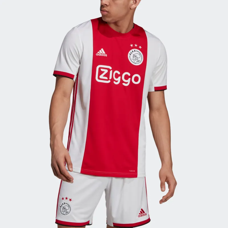Adidas Ajax Amsterdam Soccer Jerseys Men's Dark Red/White-2