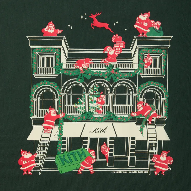 KITH KITHmas Comic Santa Rodeo Tee-3