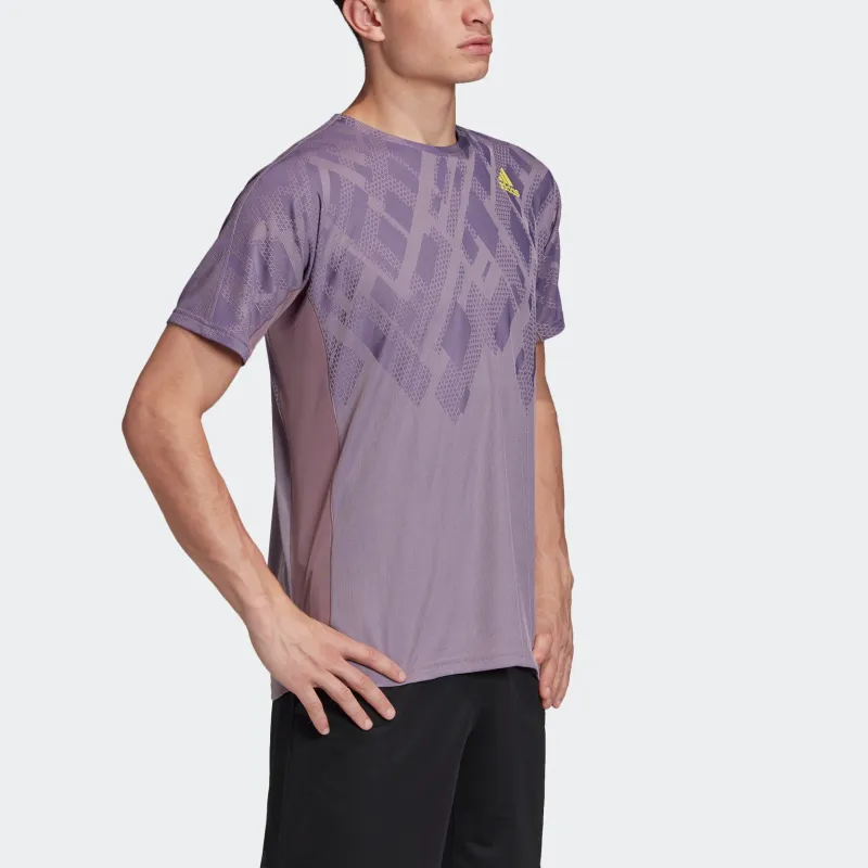 Adidas T-Shirt Men's Legacy Purple-4