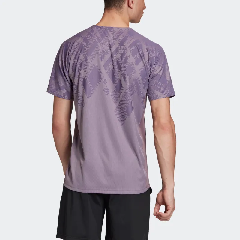 Adidas T-Shirt Men's Legacy Purple-3