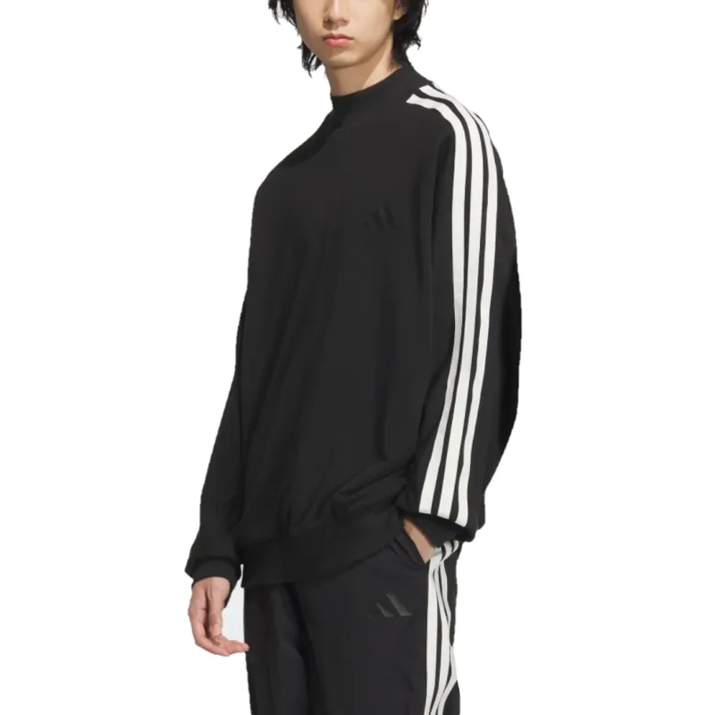 Adidas Sweatshirts Unisex Black-3