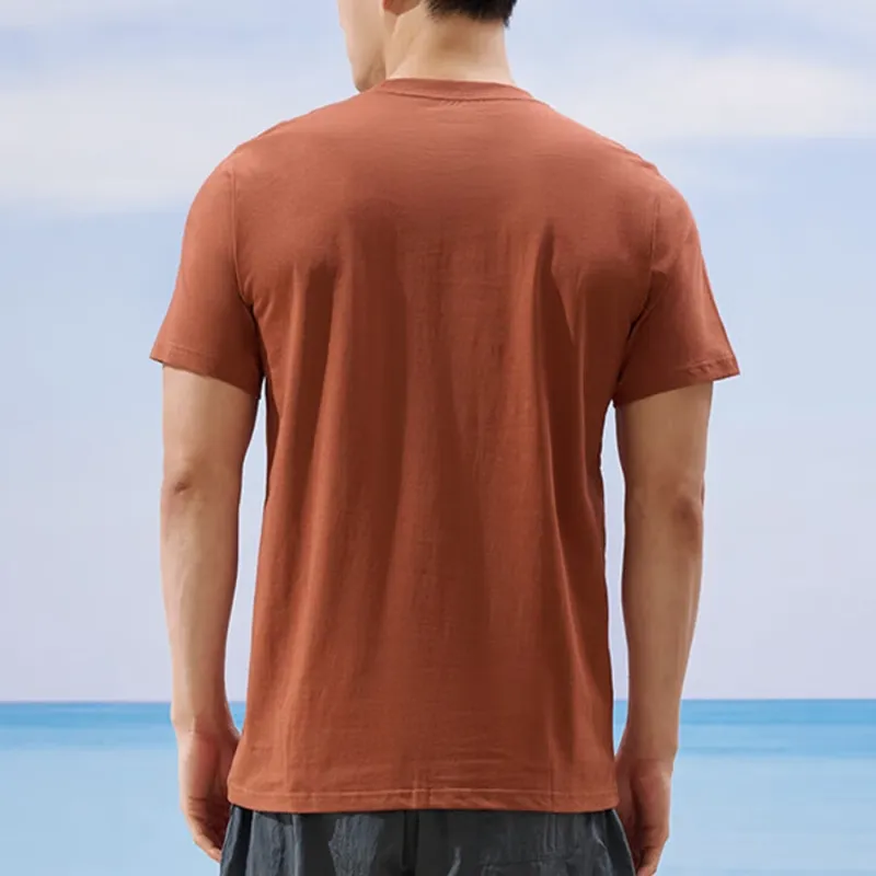 Columbia T Shirt Men's Light Brown-4