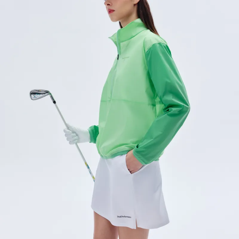 PEAK PERFORMANCE SS25 WIND CREW Sweatshirt Women's Dynamic Green/Midsummer Green-7