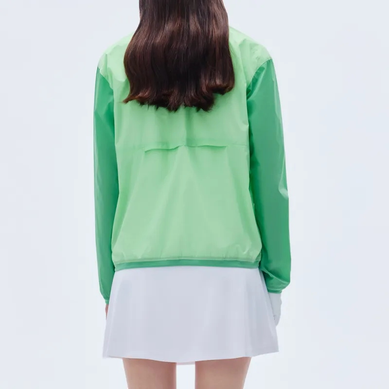 PEAK PERFORMANCE SS25 WIND CREW Sweatshirt Women's Dynamic Green/Midsummer Green-5