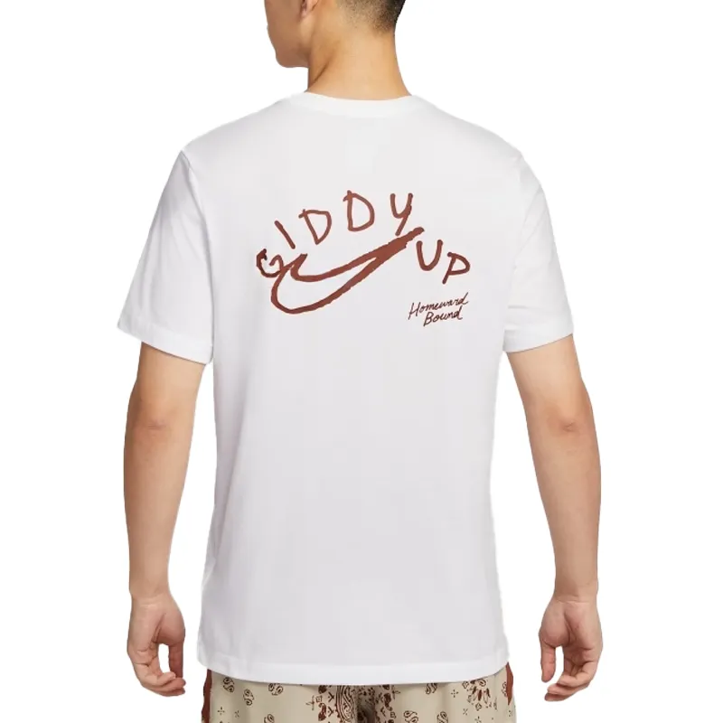 Nike DF WESTERN STATES T Shirt Men's White-1
