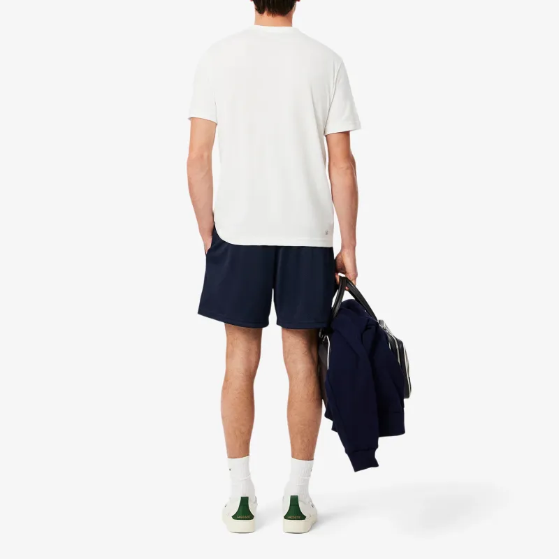 LACOSTE 3D print Fleece Shorts-4