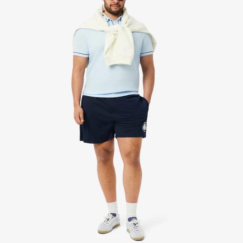 LACOSTE 3D print Fleece Shorts-1