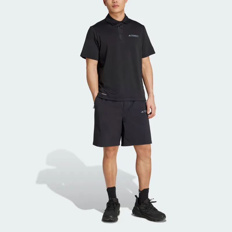 Adidas TerrexAEROREADY Polo Shirt Men's Black-1