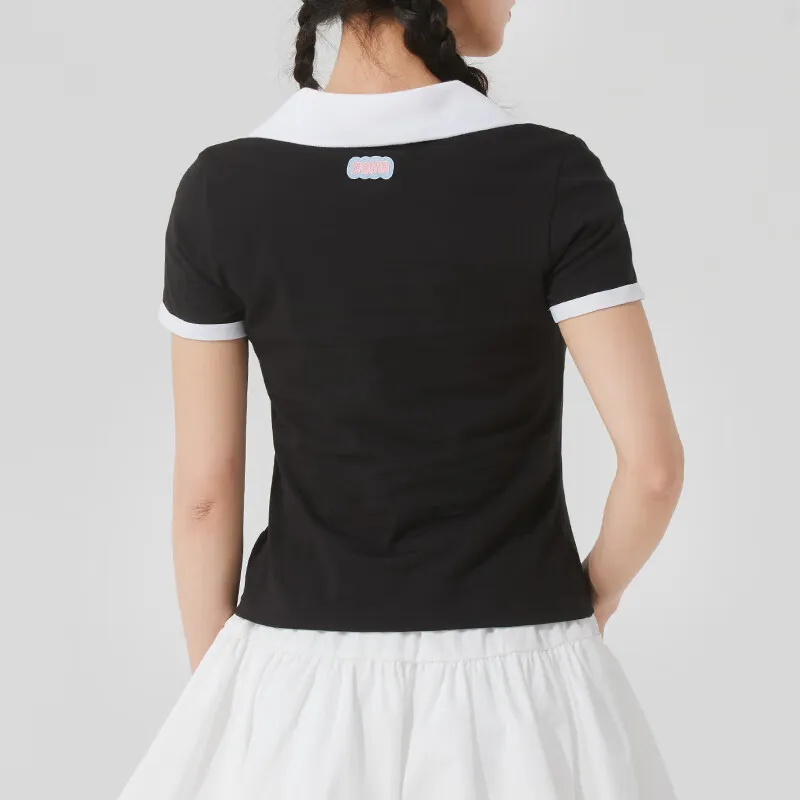 PUMA Polo Shirts Women's Black-3