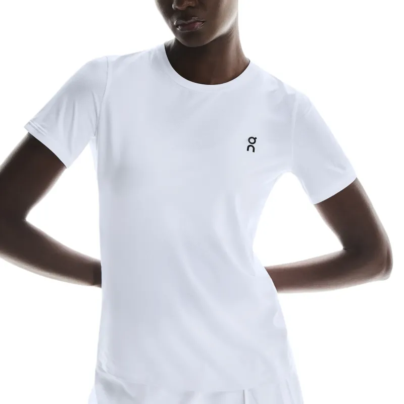 On Court T Shirt Women's Pure White-1