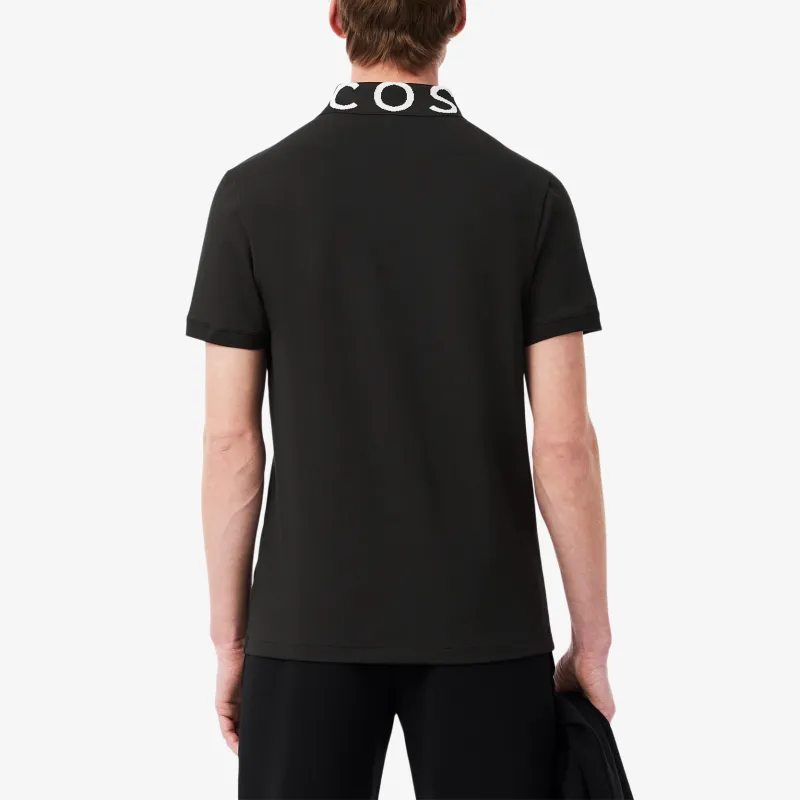 LACOSTE Jacquard logo Polo Shirt-3
