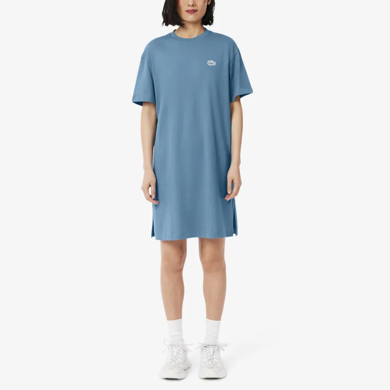 LACOSTE Cotton jersey T shirt Dress-2
