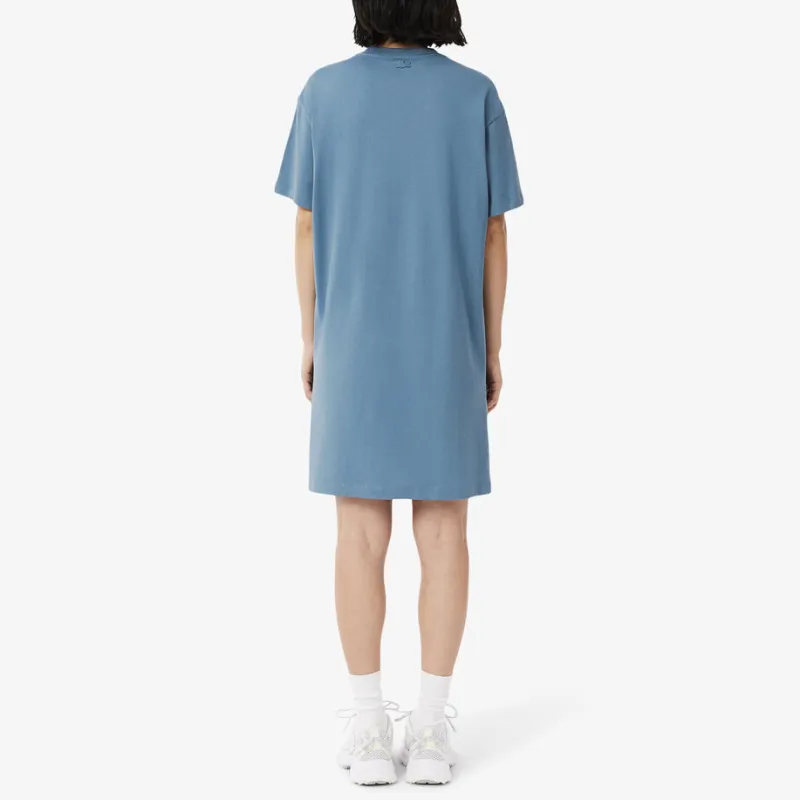 LACOSTE Cotton jersey T shirt Dress-3