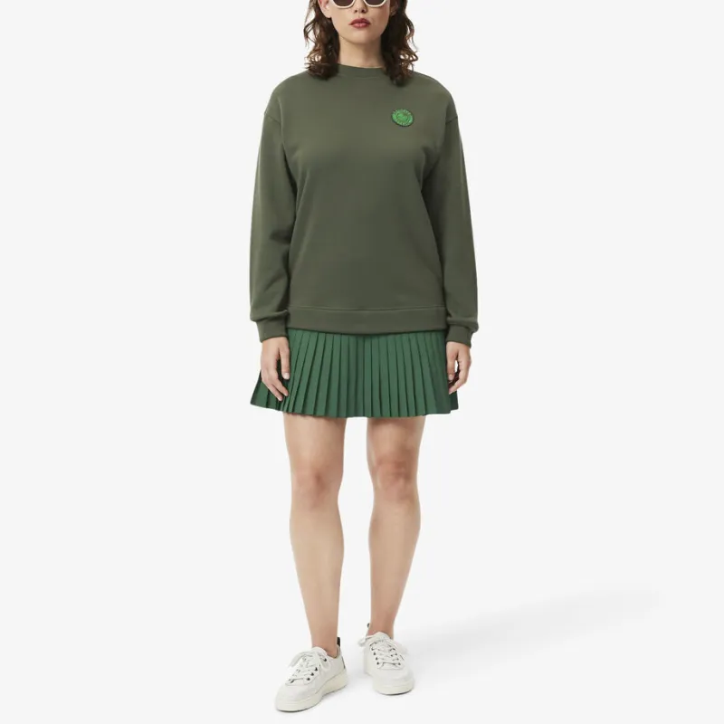 LACOSTE Pleated Sweatshirt Dress-2
