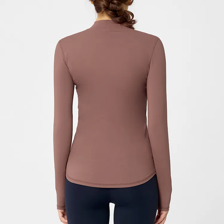 XEXYMIX T Shirt Women's Dark Rose Red-1