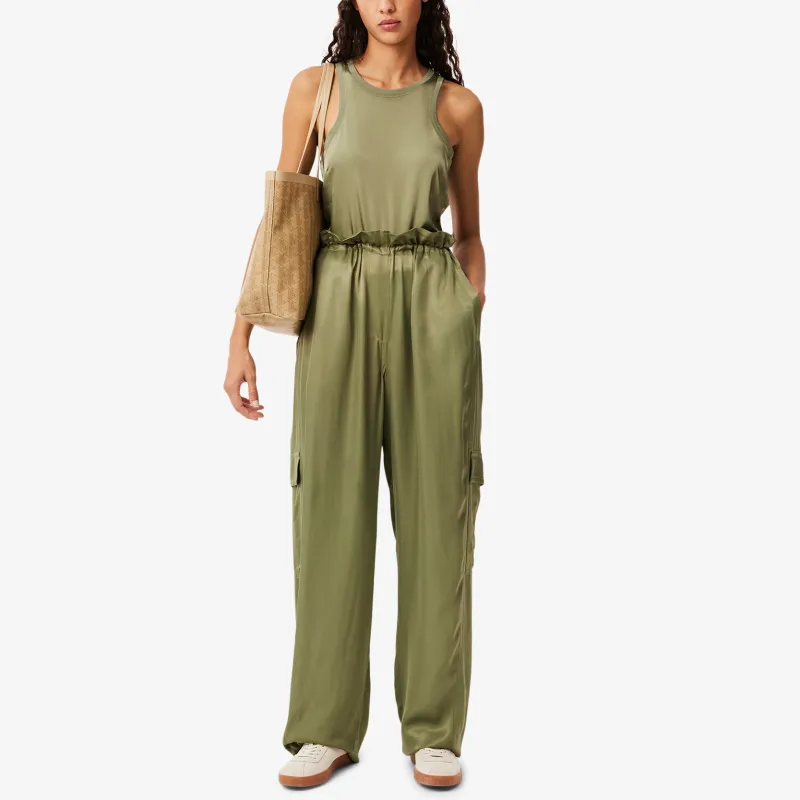 LACOSTE Satin Cargo Pants-1