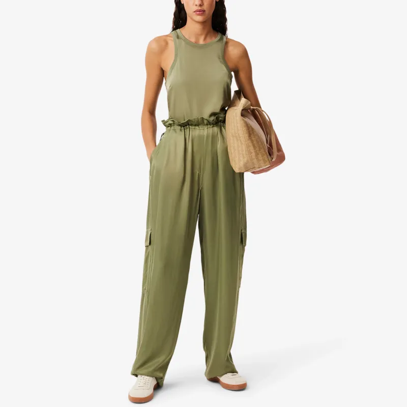LACOSTE Satin Cargo Pants-2