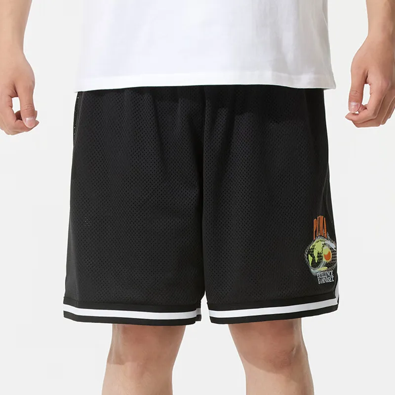 PUMA Casual Shorts Unisex Black-3