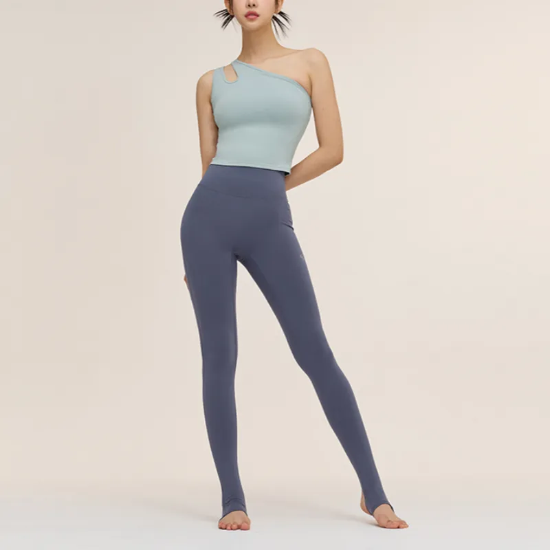 XEXYMIX Yoga Pants Women's Slate Blue-2