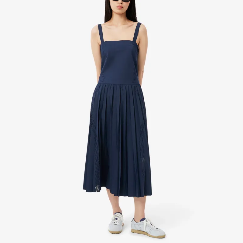 LACOSTE Slip Dress Women's 166/Navy Blue-2