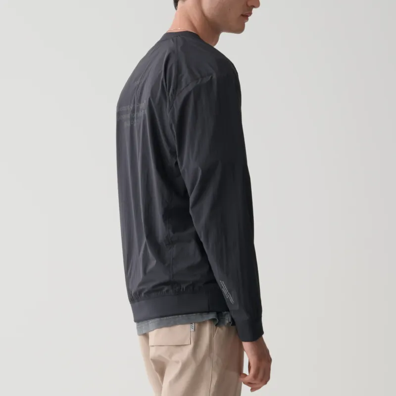 MAAP Transit Insulated Crew Sweatshirt Men's Black-2