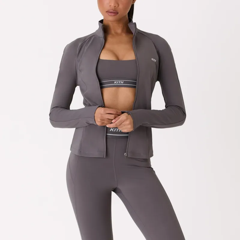 KITH SS25 Alida Active Jacket Women's Brown-2