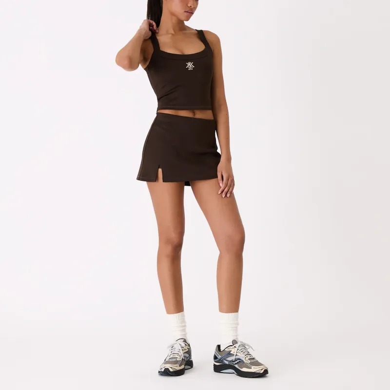 KITH SS25 Ari Active Casual Short Skirts Women's Derby Color-2