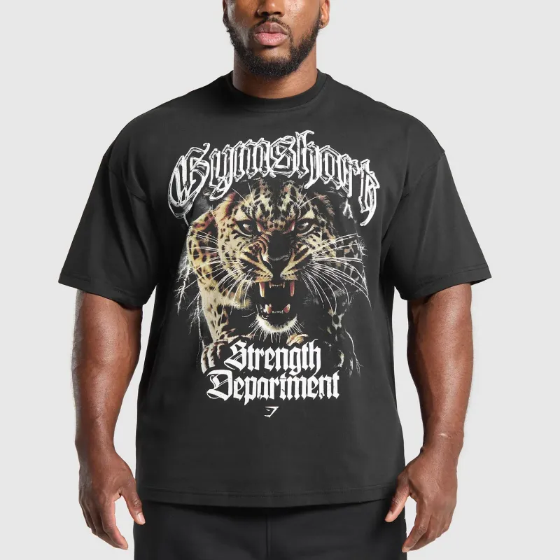 GYMSHARK Strength Department Animal T Shirt Men's-2