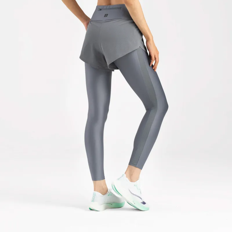 DECATHLON Athletic Trousers Women's Gray-0