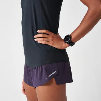 DECATHLON Sports Shorts Women's Deep Eggplant Purple