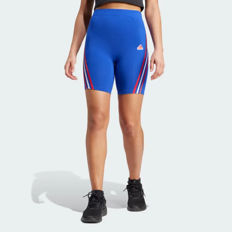 Adidas Free Shipping With AdiClub Future Icons 3 Stripes Biker Shorts-1