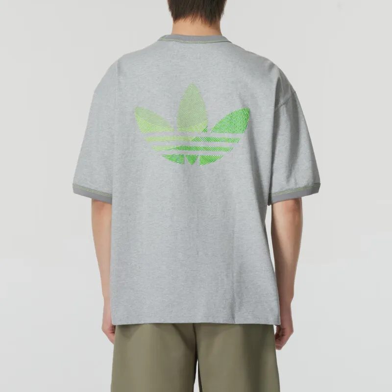 Adidas Originals T Shirt Men's Gray-4