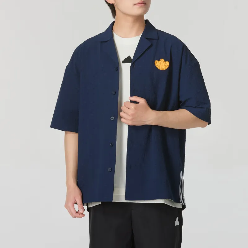 adidas originals Men's Breathable Polo Short Sleeve Shirt-1