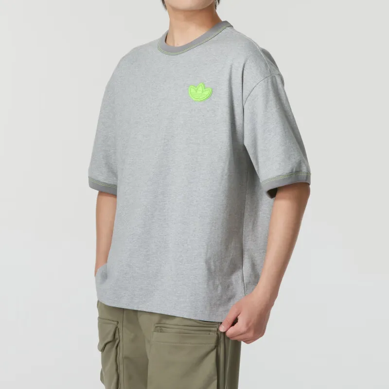Adidas Originals T Shirt Men's Gray-3