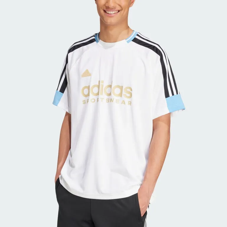 Adidas T Shirts Men White-3