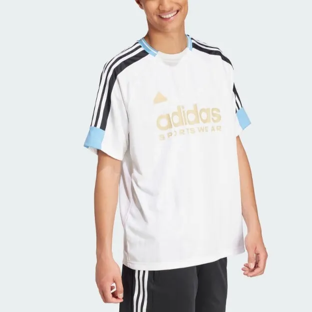 Adidas T Shirts Men White-2