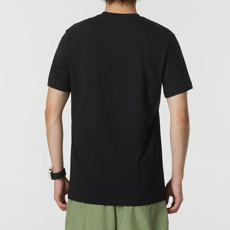 Nike T Shirts Men Black-5