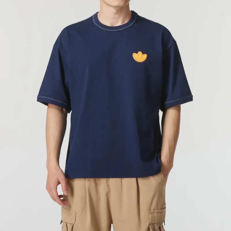 Adidas Originals T Shirt Men's Navy Blue-1