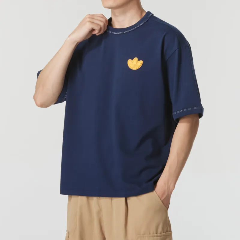 Adidas Originals T Shirt Men's Navy Blue-2