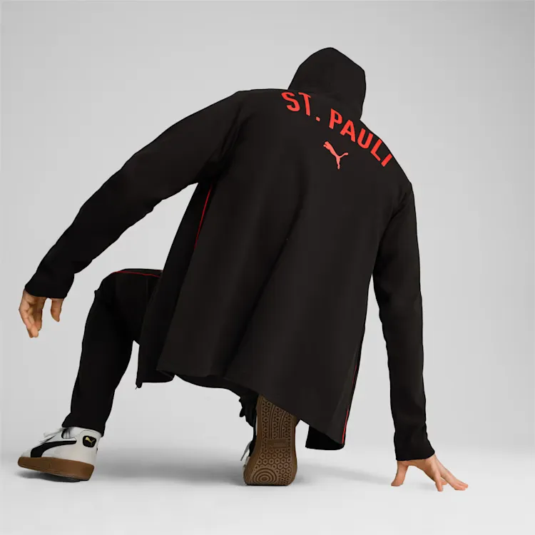 PUMA FC St. Pauli Casuals SS24 Jackets Coats Men's Black-3