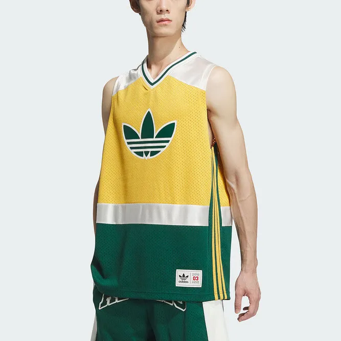 Adidas Originals Tank Tops Unisex Yellow-1