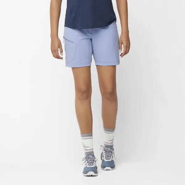 SALOMON WAYFARER Casual Shorts Women's Blue-1