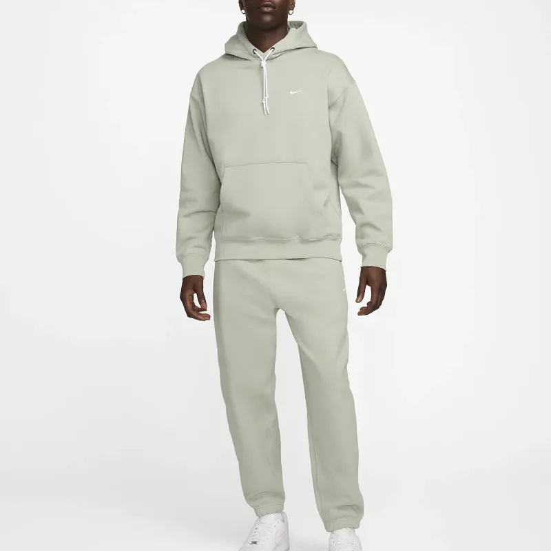 Nike Solo Swoosh Logo Embroidered Sweatpants-2