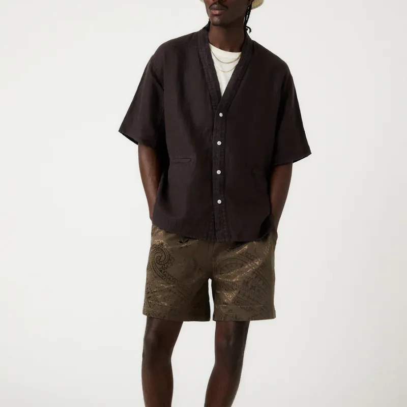 KITH & Kin Herringbone Linen Ezra Gi-2