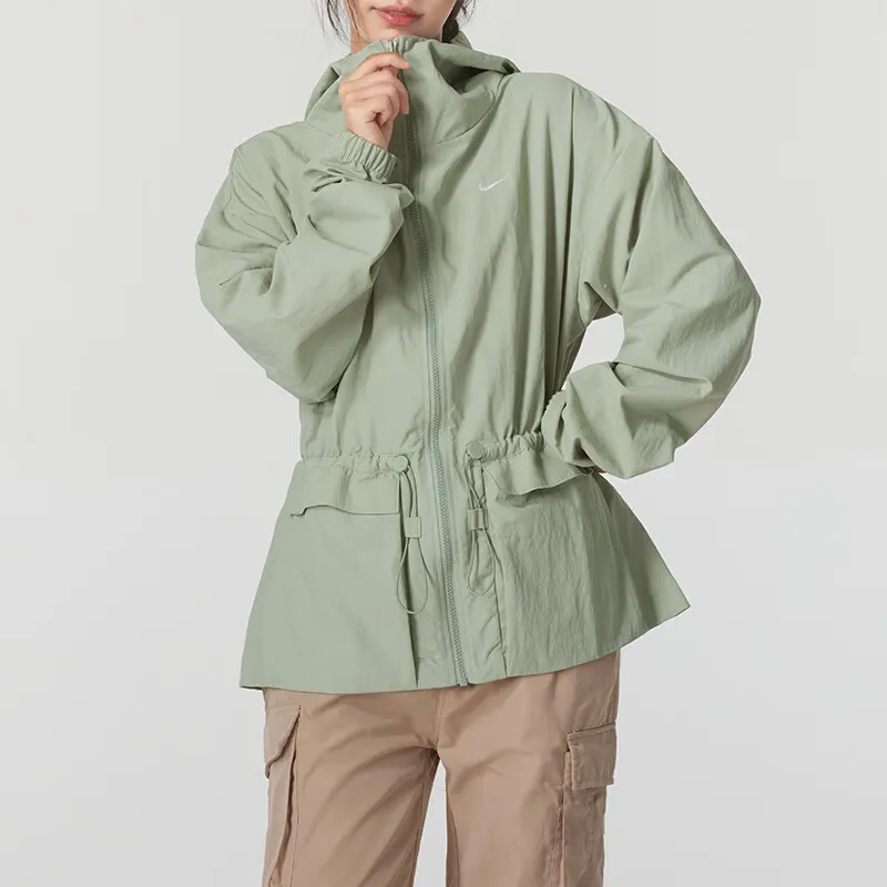 Nike Oversize Jackets Coats Women's Green-1